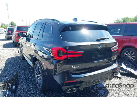 2023 BMW X3 xDrive30I z USA, uszkodzony, nr VIN WBX57DP02PN240830